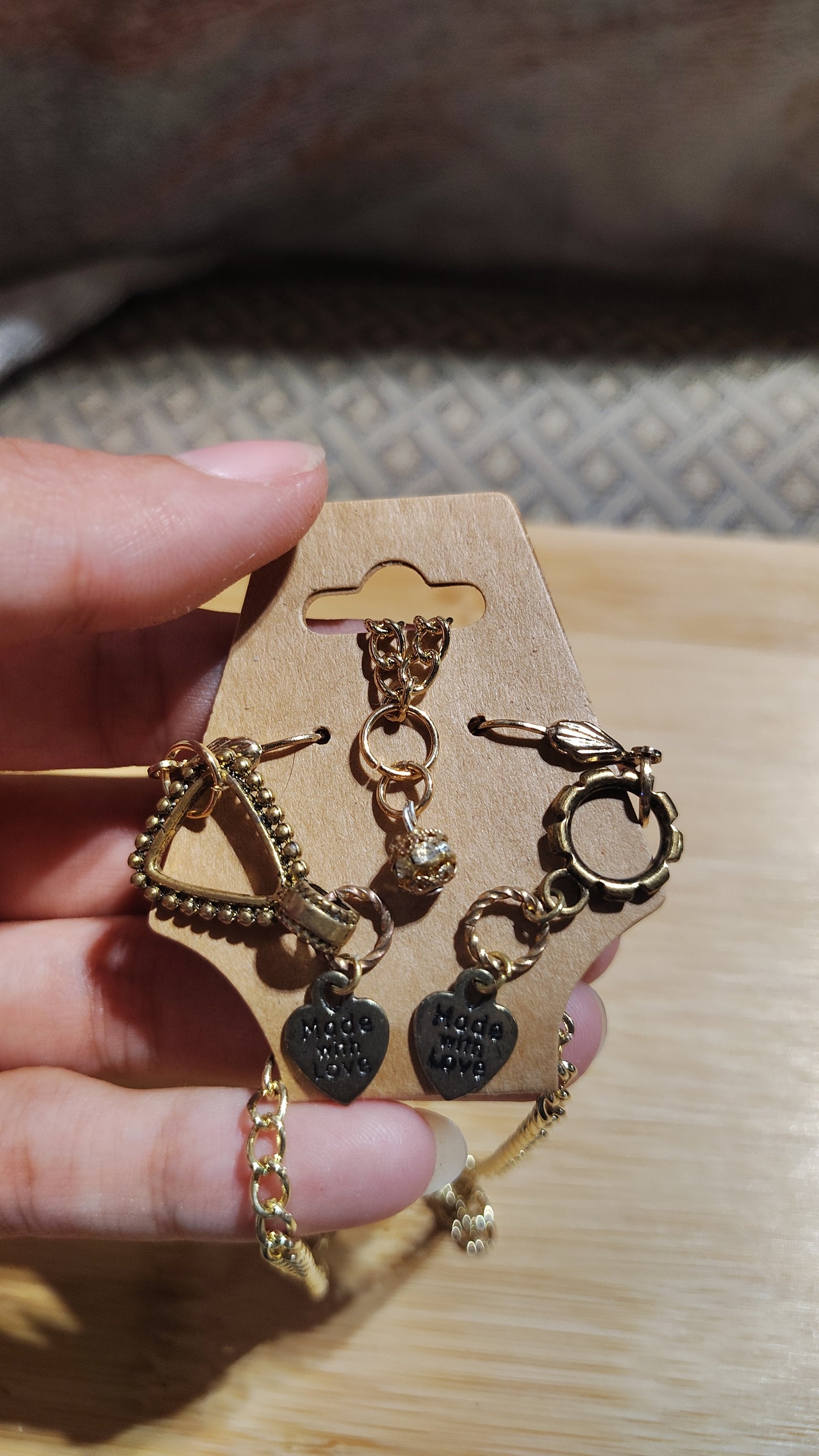 "Support Small Businesses" Earring/Necklace Set