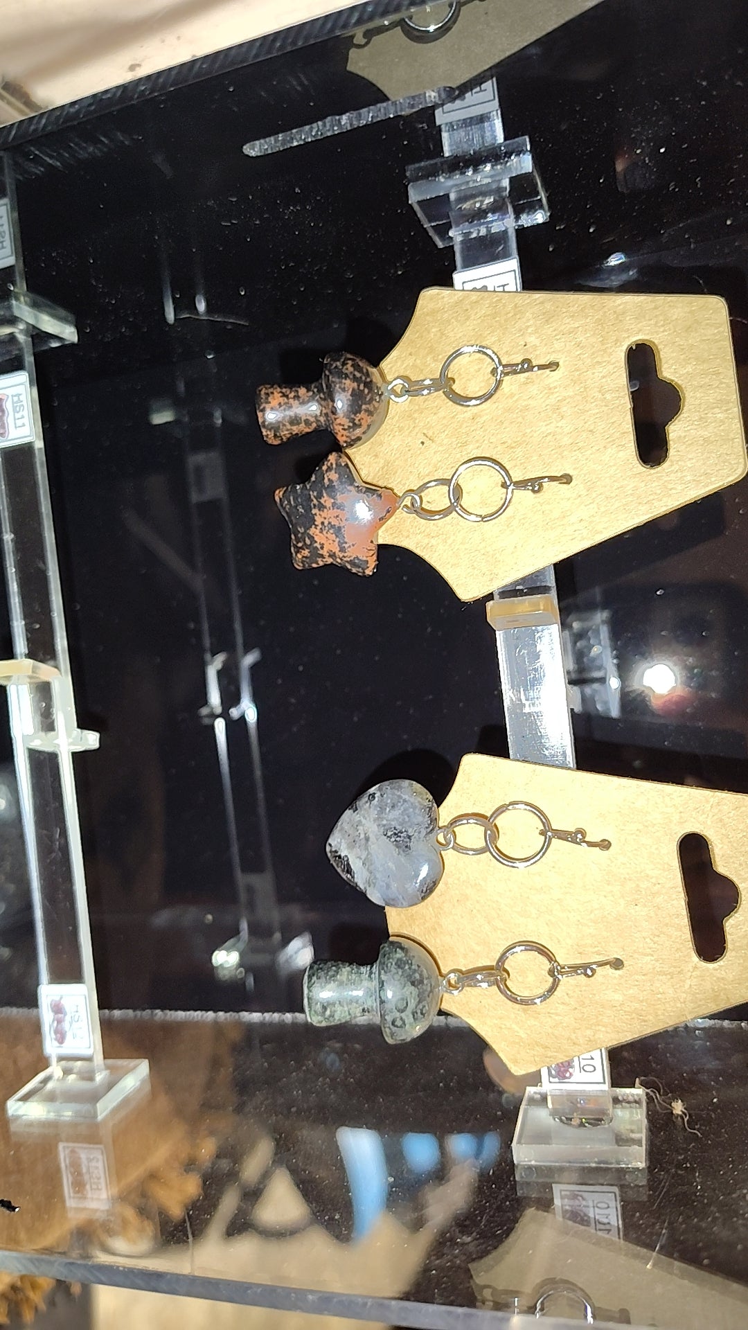 Mushroom Heart/Star Earring Sets