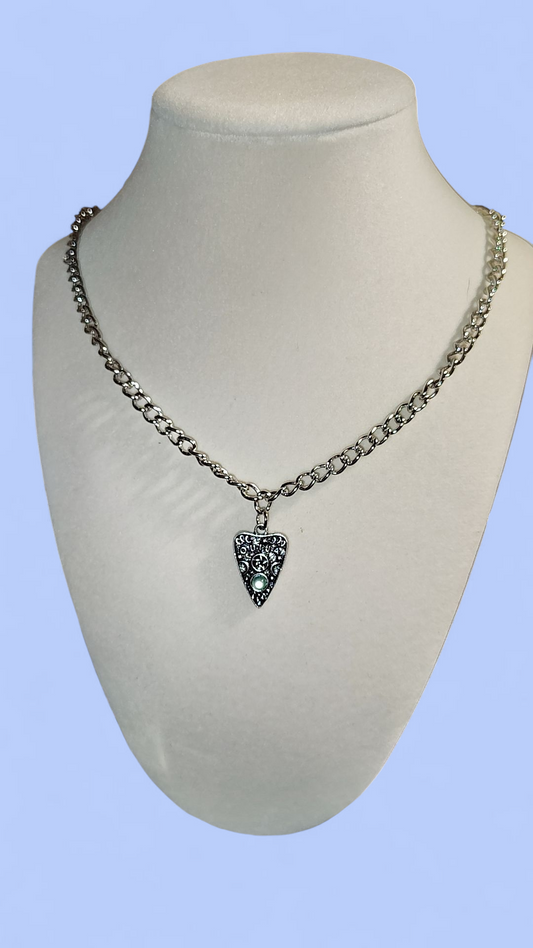 Ouija Planchette Necklace