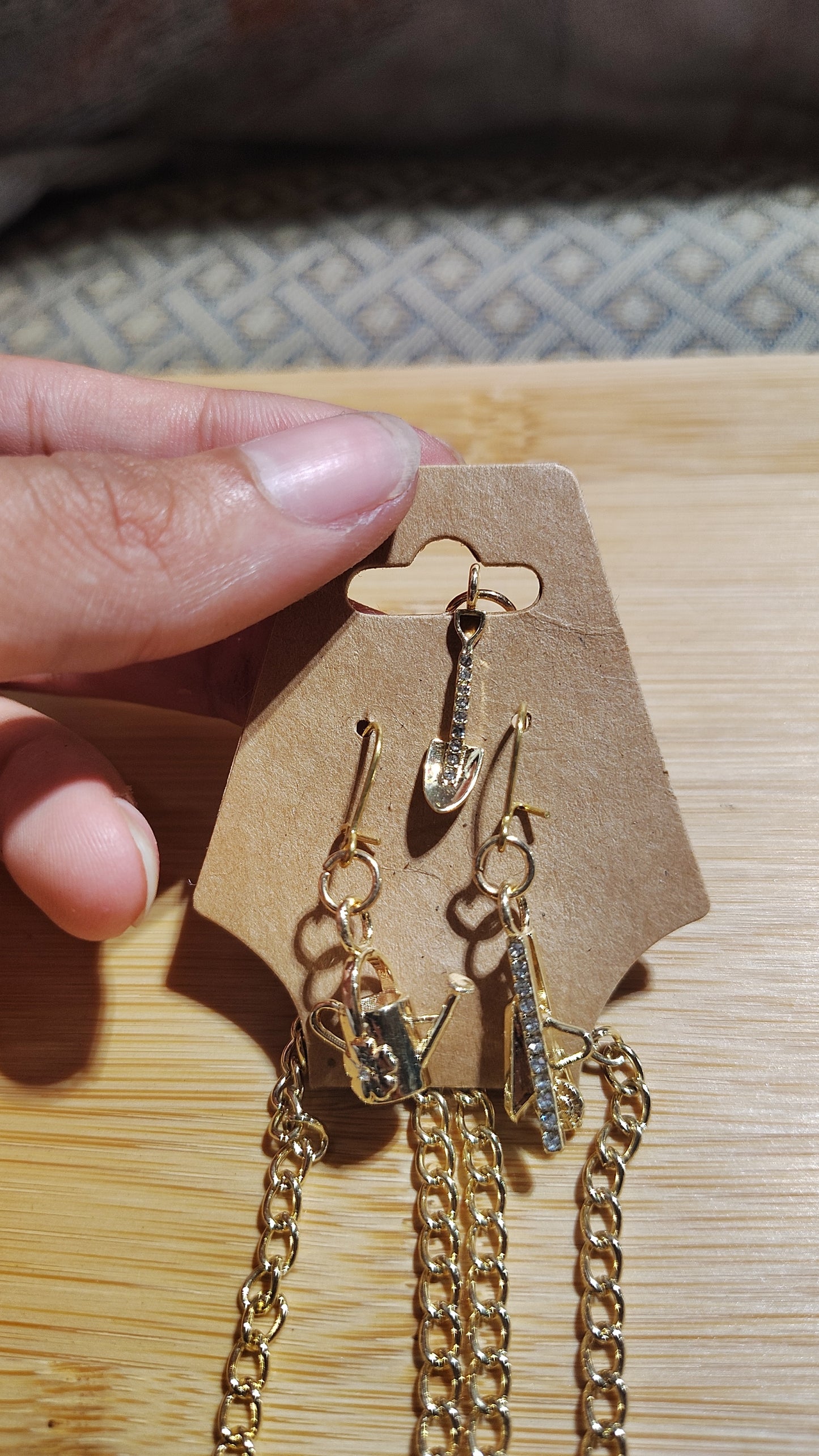 Gardening Earring/Necklace Set