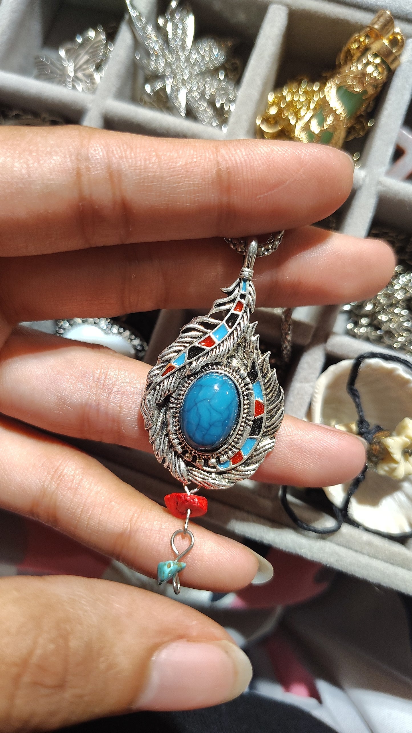 Peacock Necklace