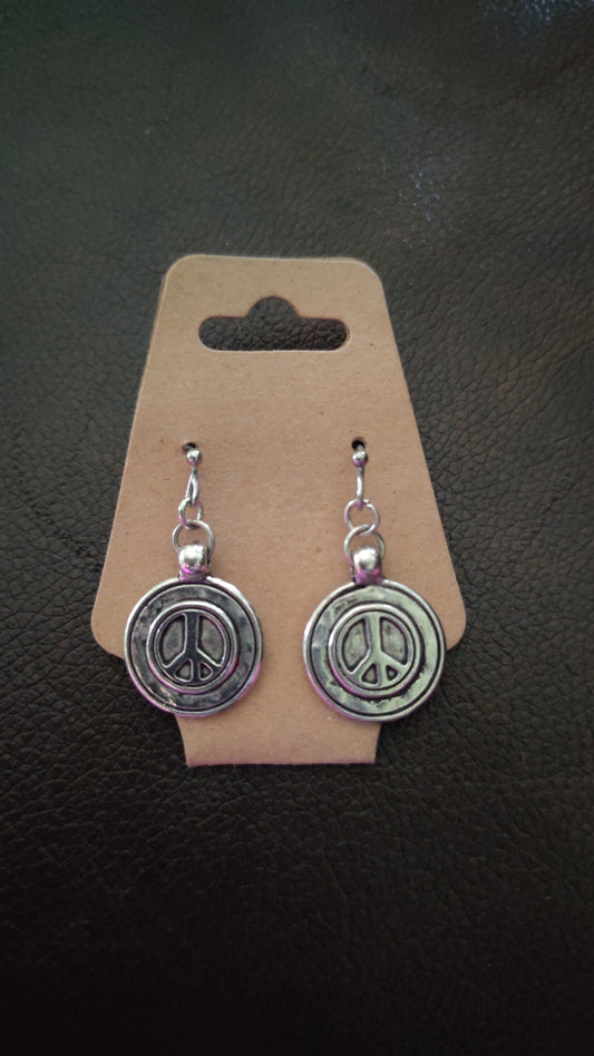 Peace Sign Earrings