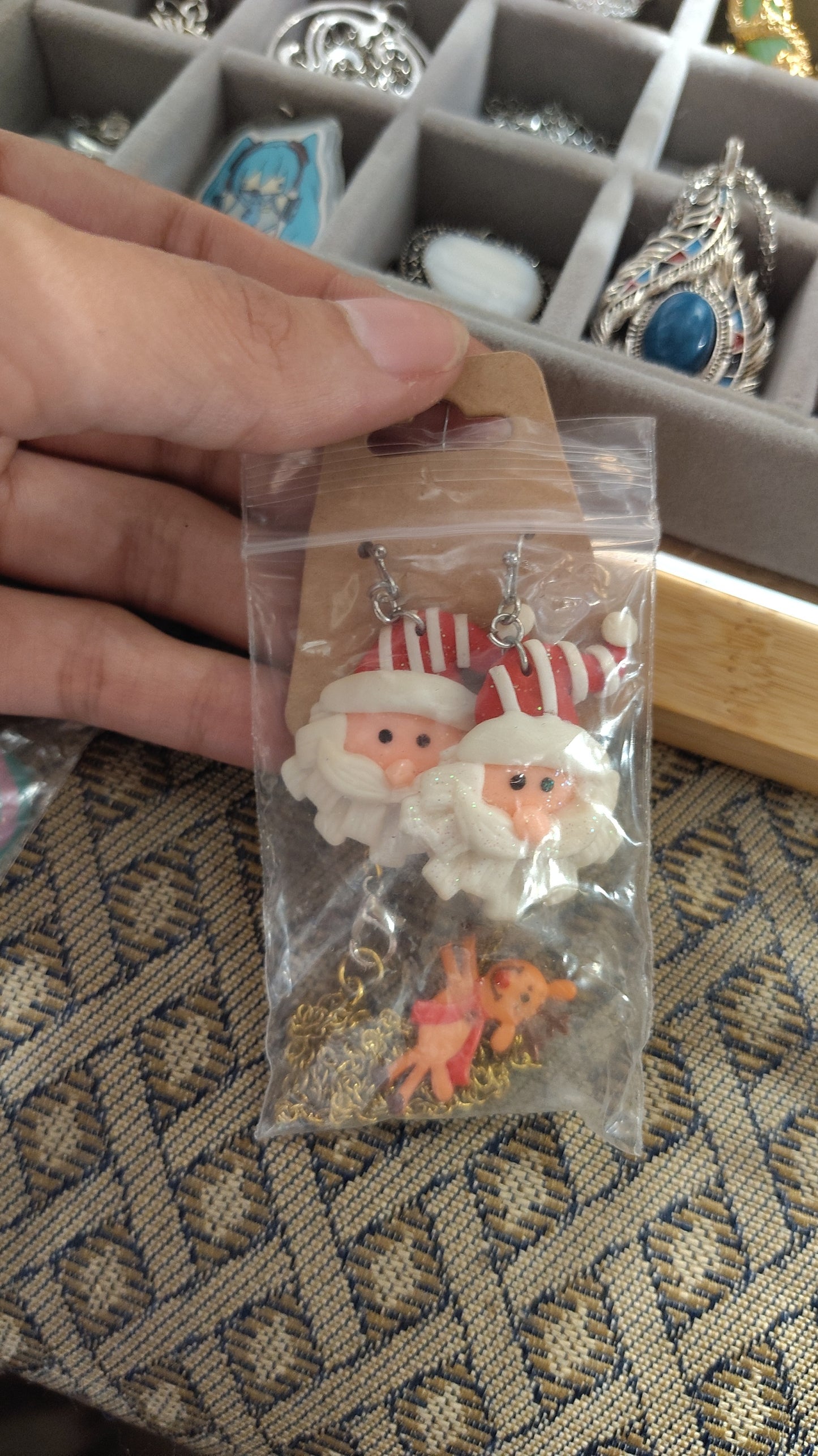 Kids Christmas Earring/Necklace Set