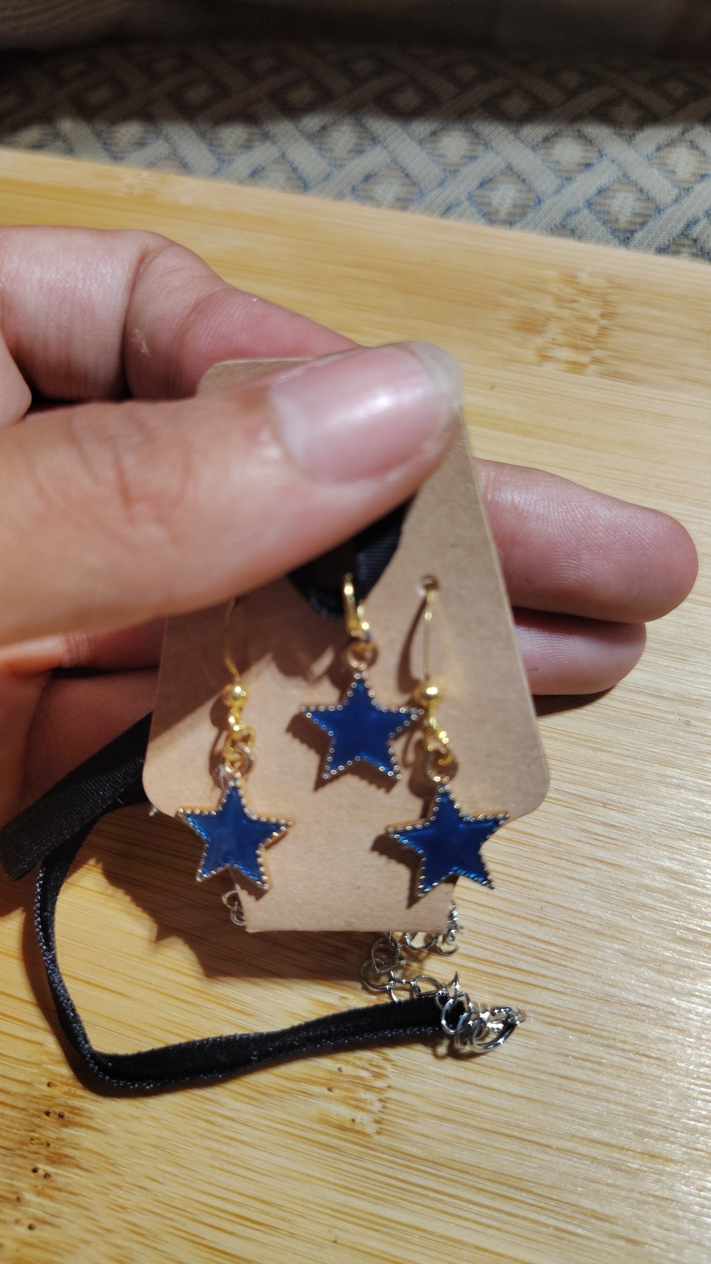 Space/Cat Earrings/Necklace Sets